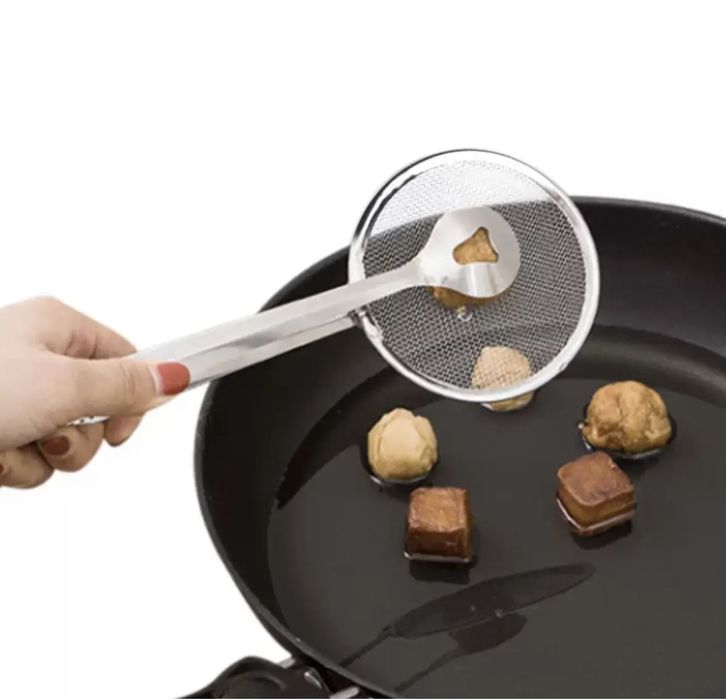 Щипці для фритюру з сіткою