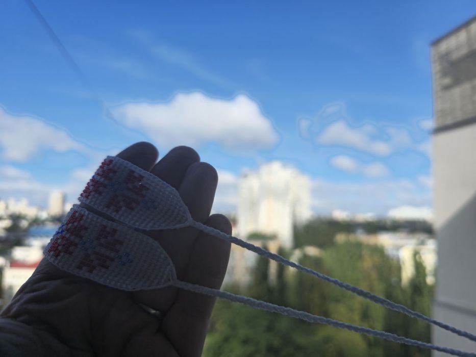 Стрічковий гердан на шию