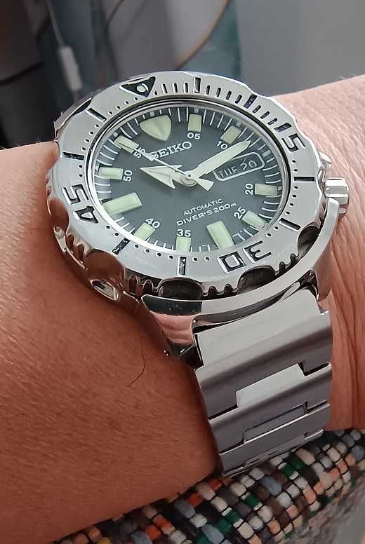 Seiko Monster 1 - ej generacji czarny ,