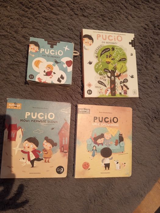 Pucio zestaw puzzle i książki