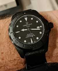 Zegarek męski Swiss Made Certina DS Action Diver Automatic Black