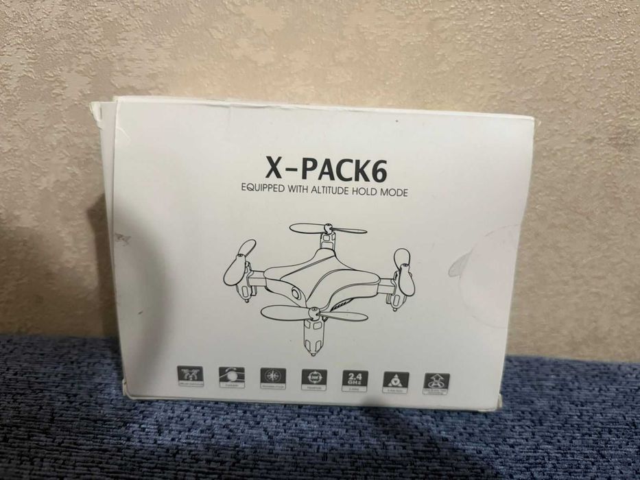 Дрон X-PACK6 - утримання висоти / поворот на 360° / 2,4 ГГц