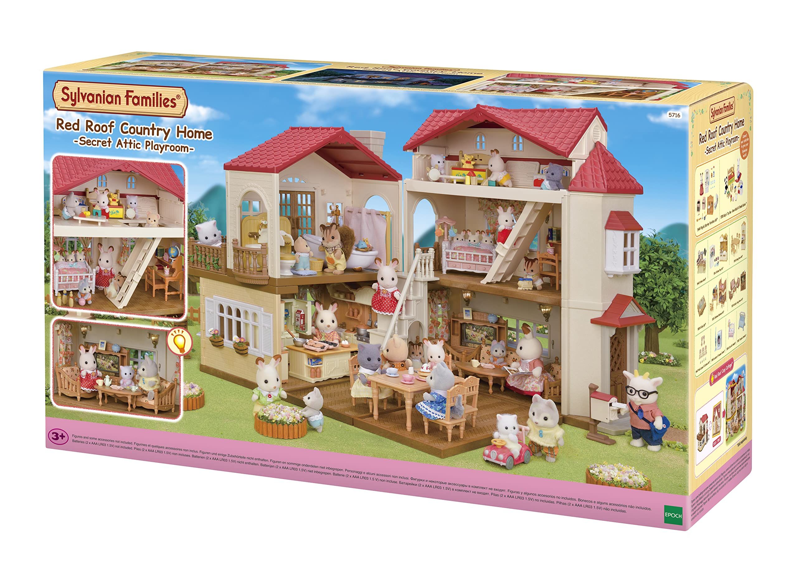 Epoch Sylvanian Families 5716 Miejski Domek Z Tajemniczym Pokojem