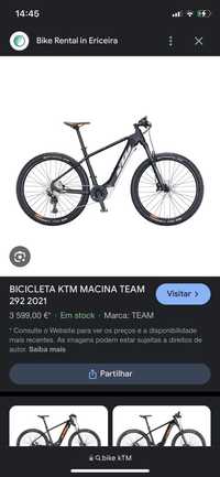 Bicicleta eletrica KTM