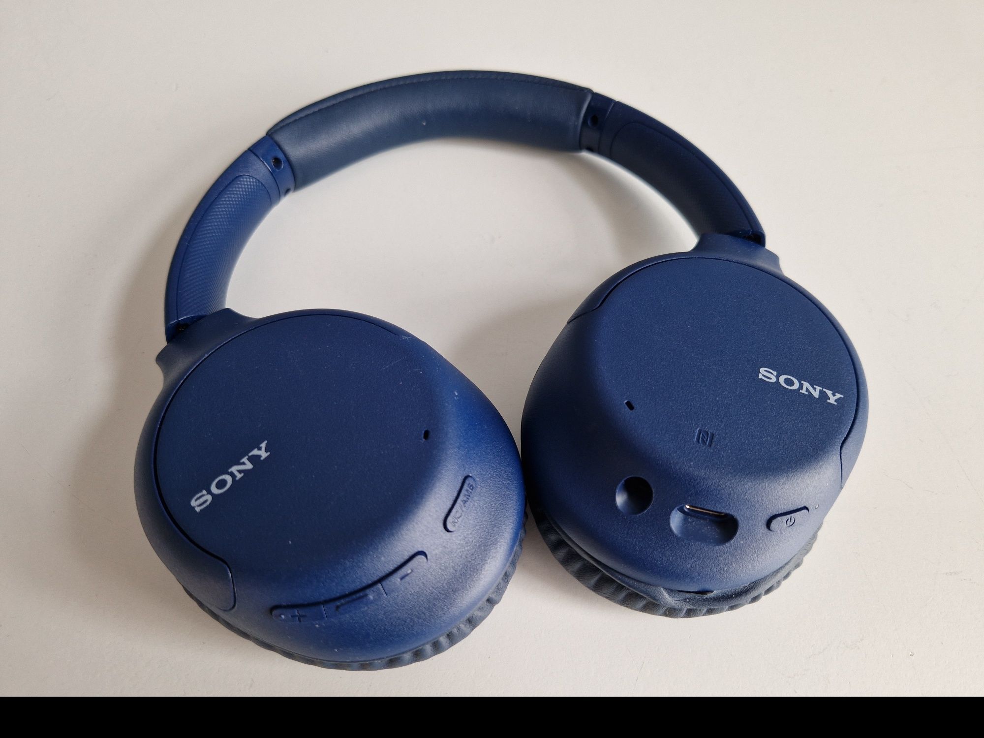 Słuchawki bluetooth nauszne Sony WH-CH710N niebieskie