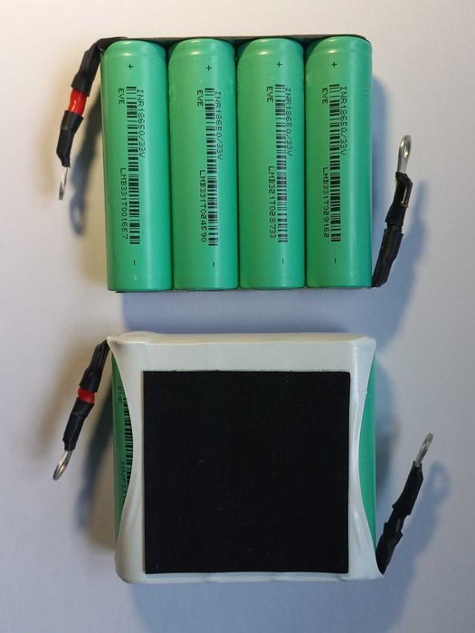 EVE 18650/33v 3300mah 18650 33v збірка 1s4p батарея INR18650