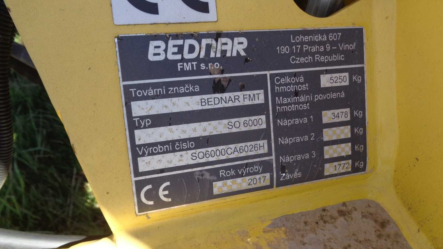 Bednar Swifter agregat uprawowy przedsiewny SO600  bogate wyposażenie