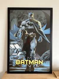 Poster do Batman em moldura de qualidade