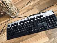 Niemiecka klawiatura hp keyboard czarna nowa