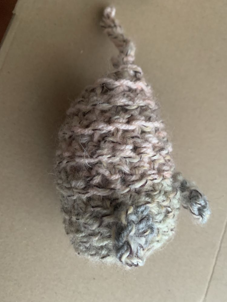 Zabawka dla kota kocimietka myszka Handmade