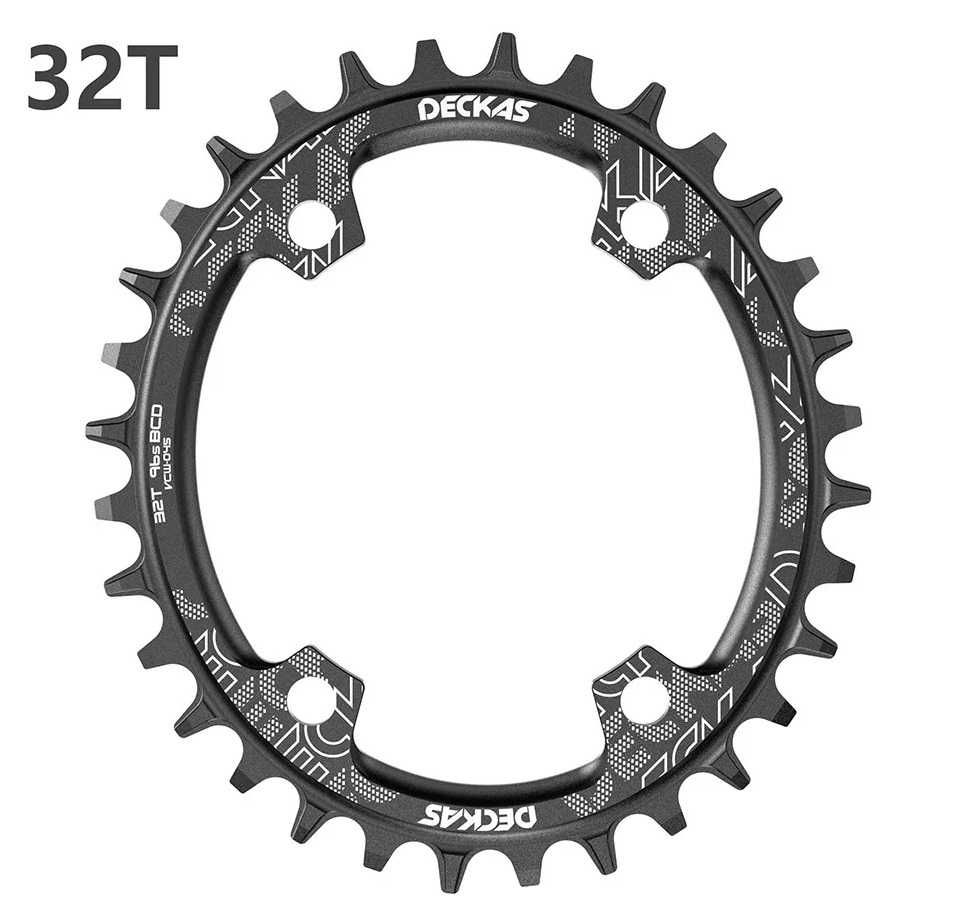 OVALNA Zębatka DECKAS 32 / 34 / 36 / 38T 96 BCD M7000 M8000 M9000
