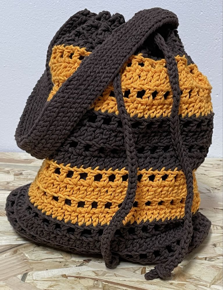 Bolsa em crochet