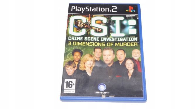 Csi: 3 Dimensions Of Murder Ps2 Gra Playstation 2