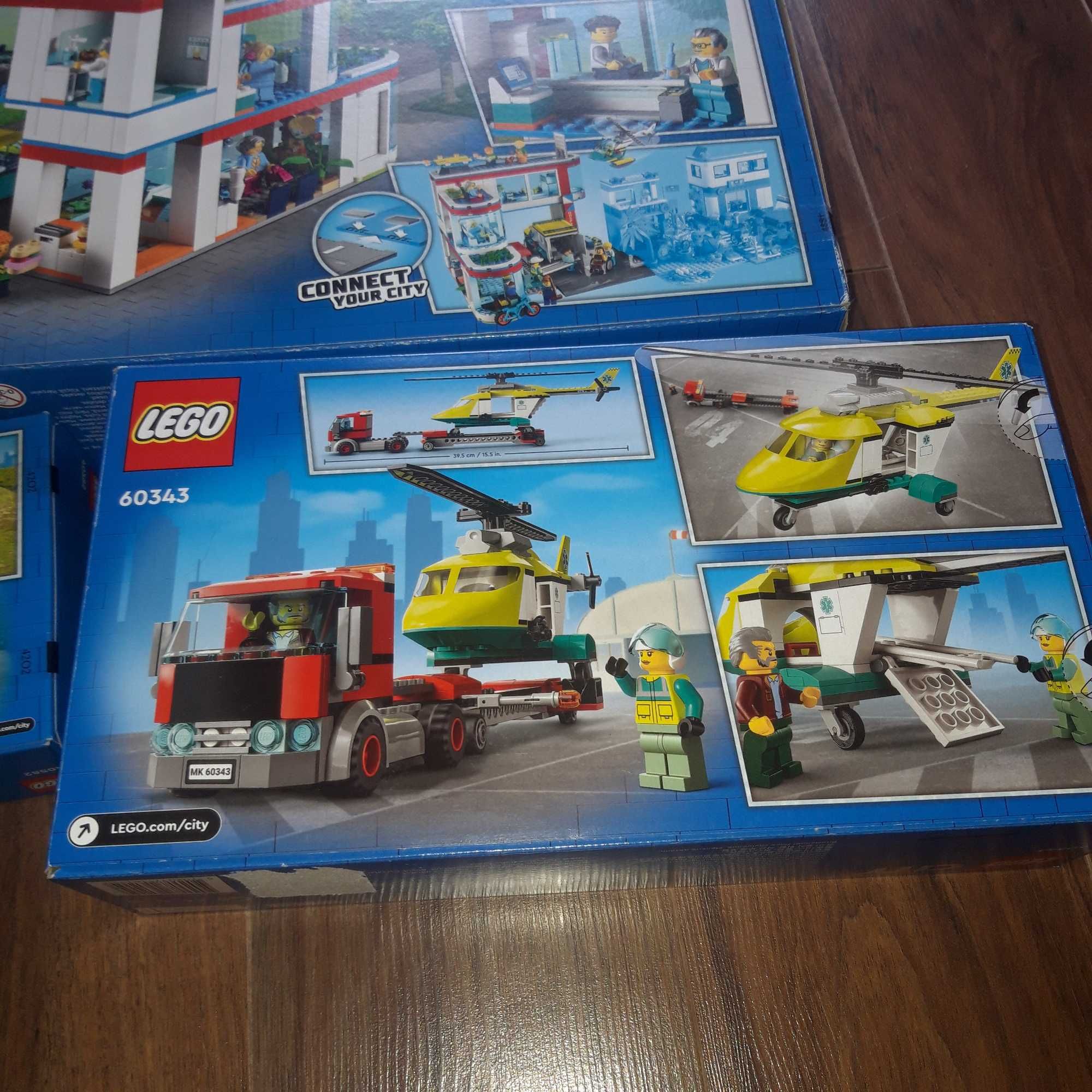 LEGO® 60330 City - Szpital + 40582 City + 60343 City