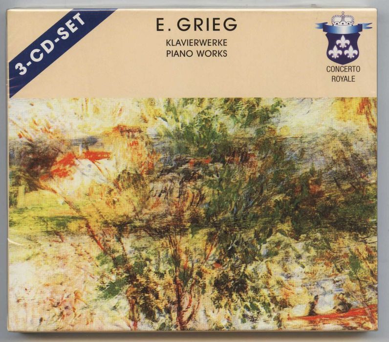 CD Grieg - Piano Works - 3CD