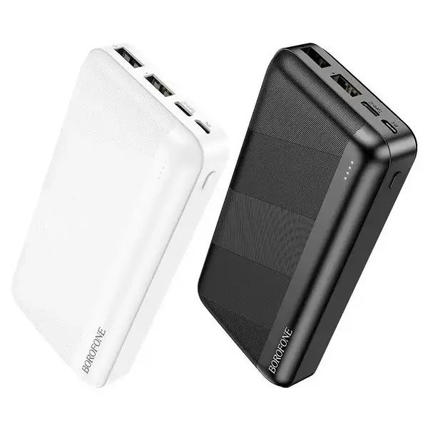 Power Bank Borofone J27A, повербанк 20000 mAh 2xUSB, 1xType-C