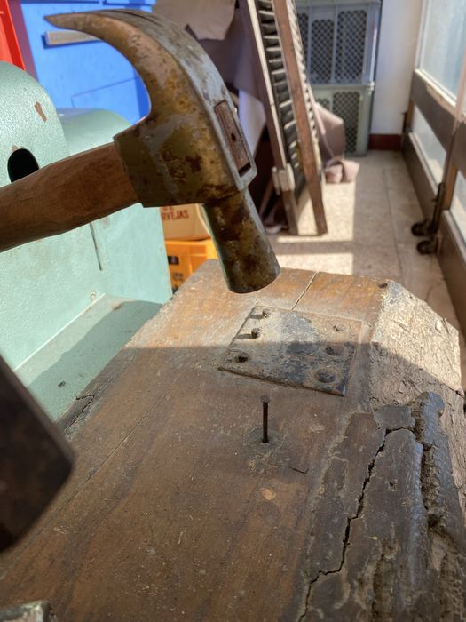 Máquina de demonstração de martelos ‘Ferramentas Jaguar’. Raríssima