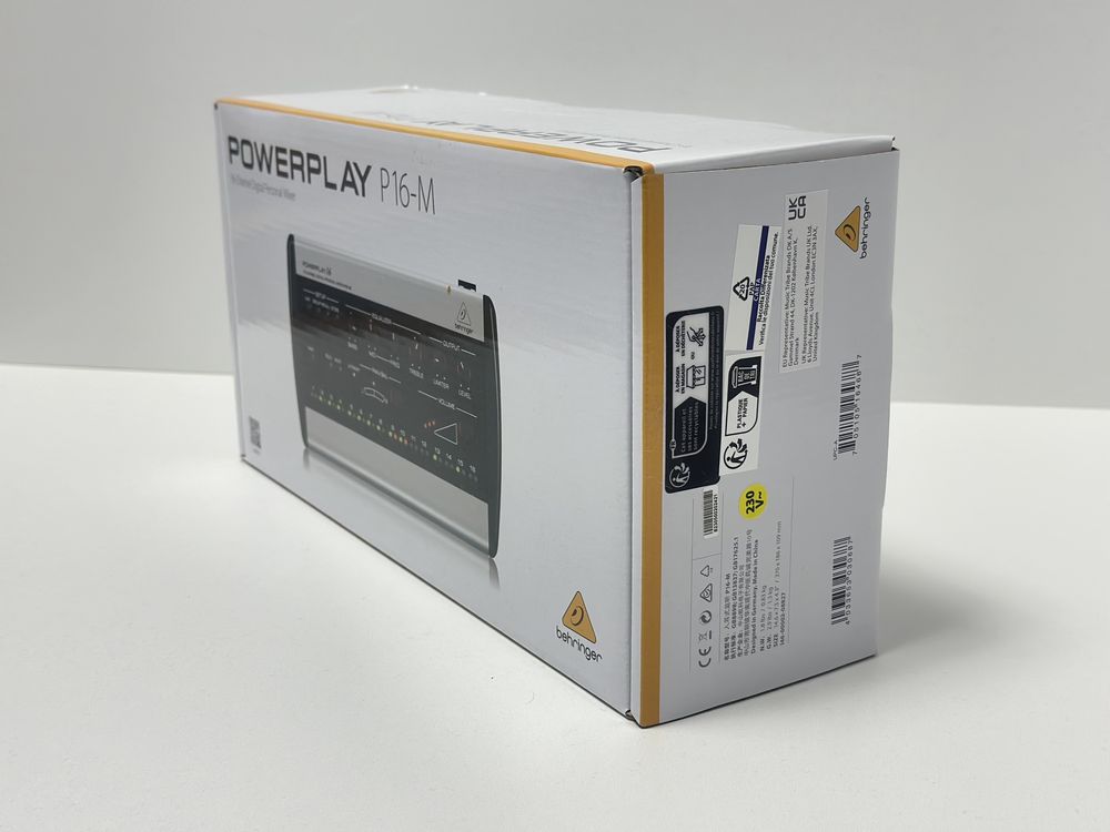 Новий Цифровий мікшерний пульт POWERPLAY P16M Behringer Новий Мікшер