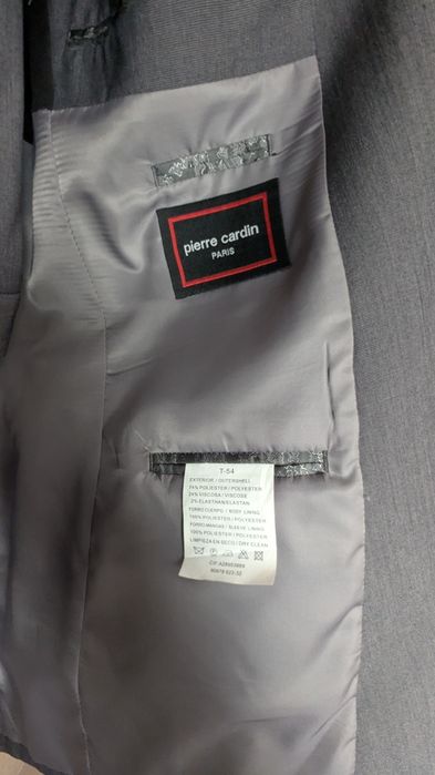 Fato Cinzento Pierre Cardin Homem 54