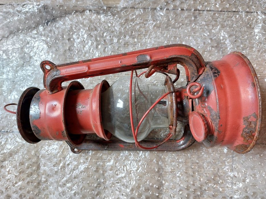 Stara oryginalna lampa naftowa jupiter -1 retro vintage made in Poland