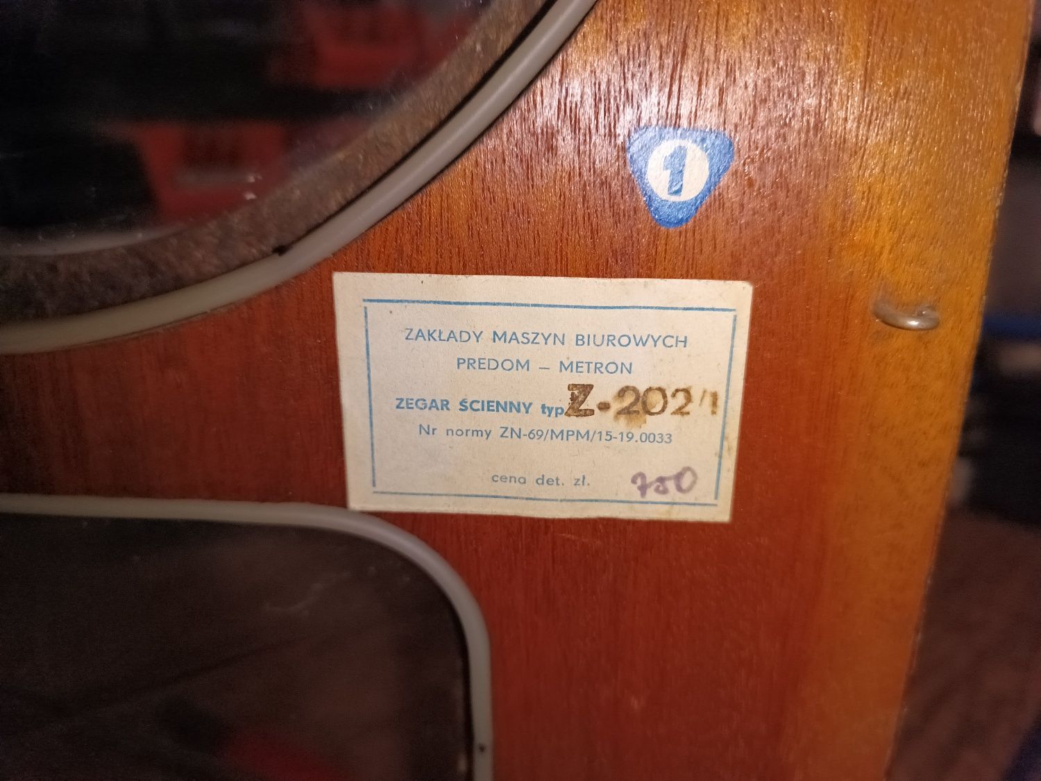 Zegar ścienny predom-metron