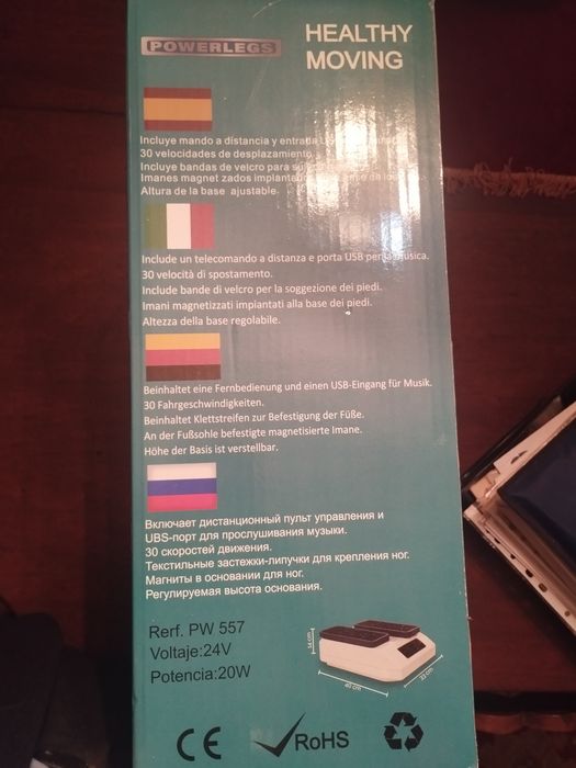 Passadeira-Maquina de exercício de pernas