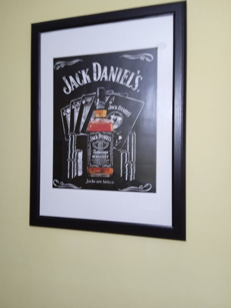 Plakaty do baru domu butelki. Dwa. 40x50.