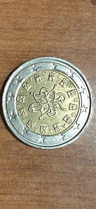 Moeda de 2€ mal cunhada