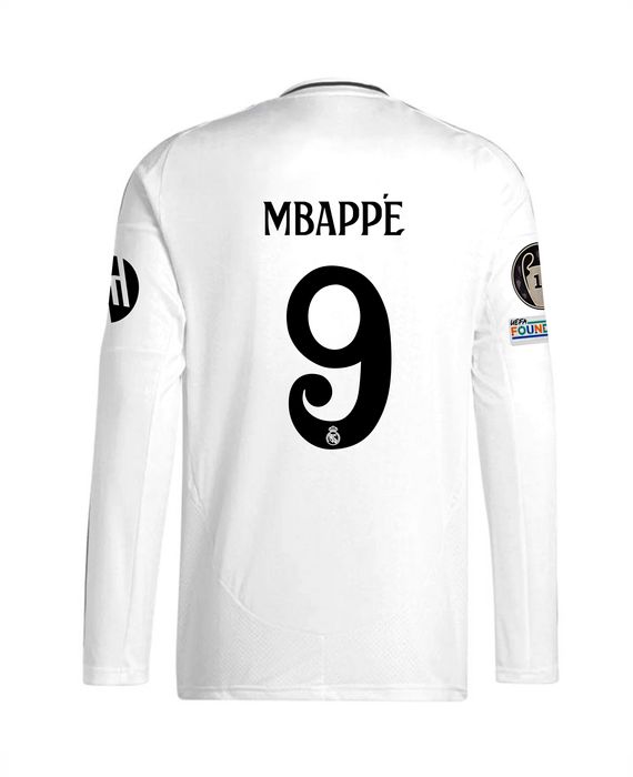 Koszulka Real Madryt 24/25 LM domowa longsleeve MBAPPE 9 r. XL 48h