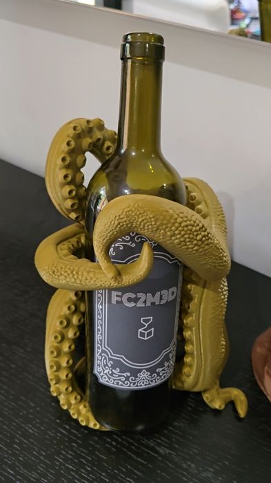 Suporte Garrafas de Vinho Polvo