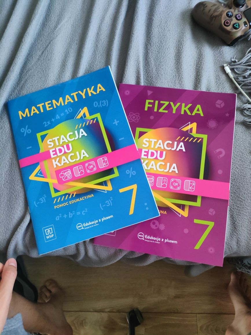 Podręczniki z matematyki i fizyki
