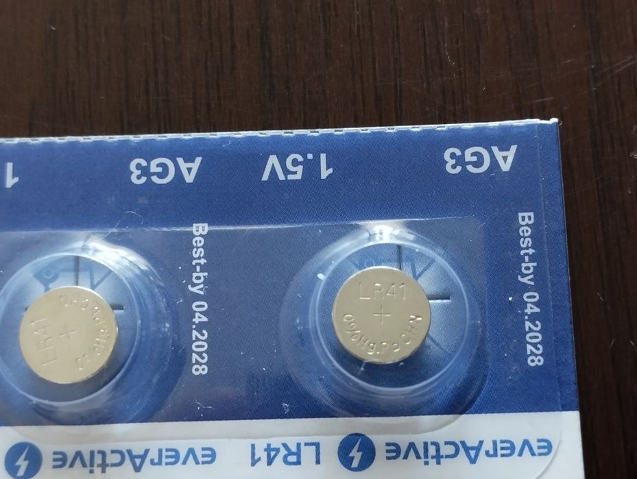 Pilhas L736 / LR41 / AG3