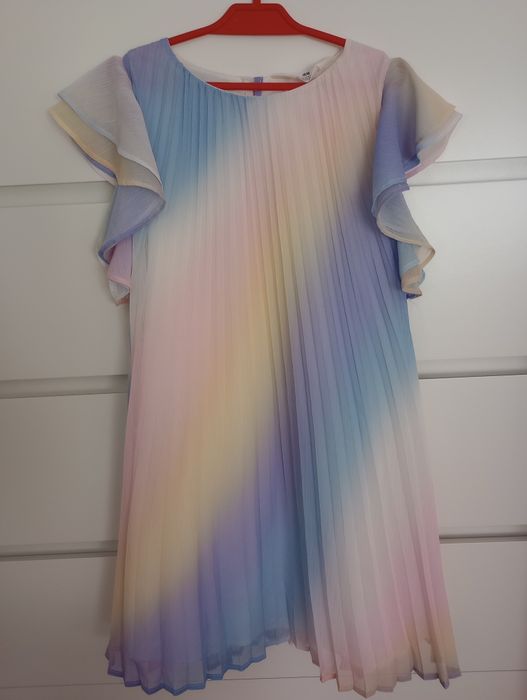 Sukienka dla dziewczynki r. 134 H&M