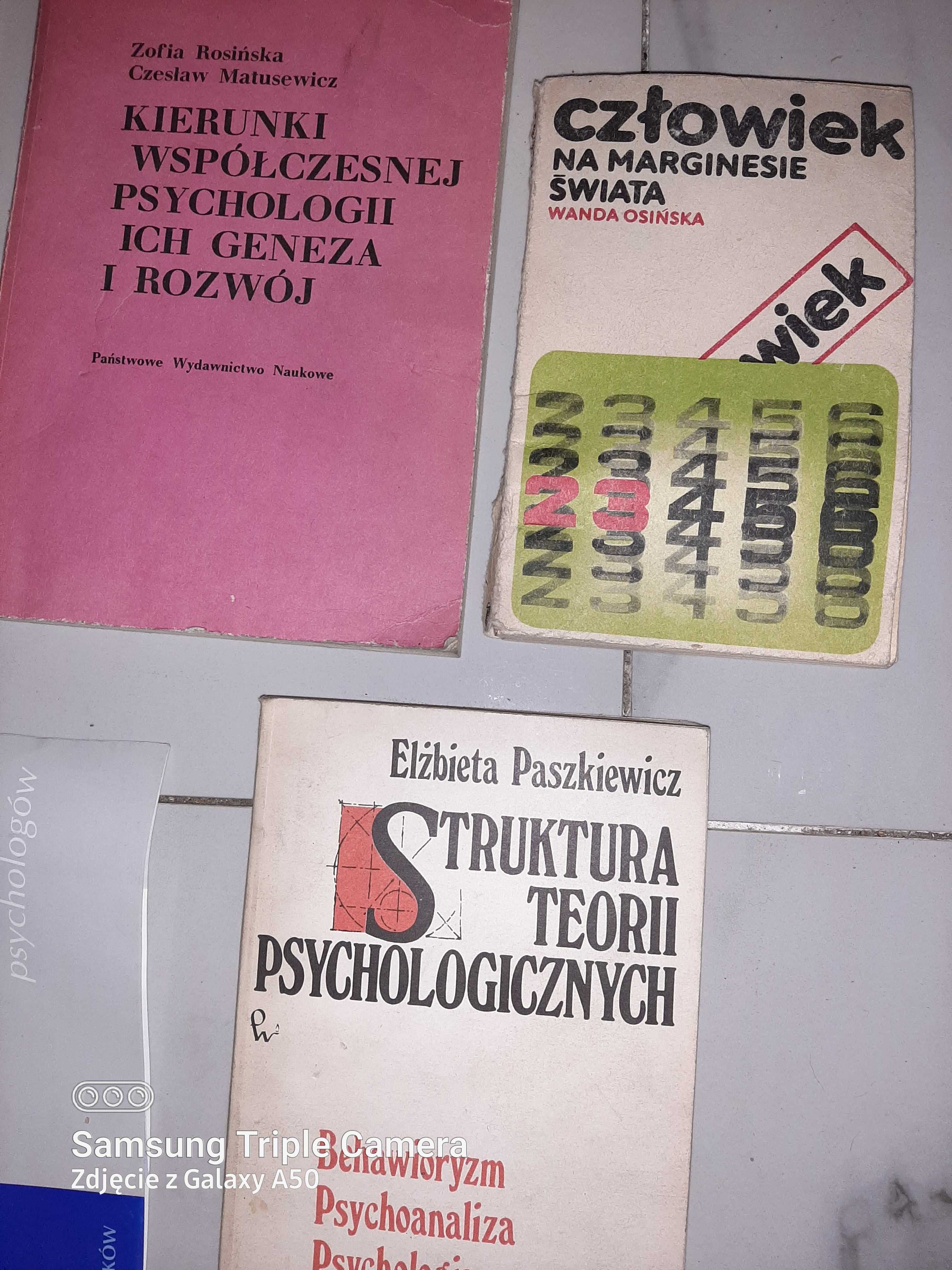 Książka Psychologia-Rosińska Z. Matusewicz Cz. Paszkiewicz E.1987/1983