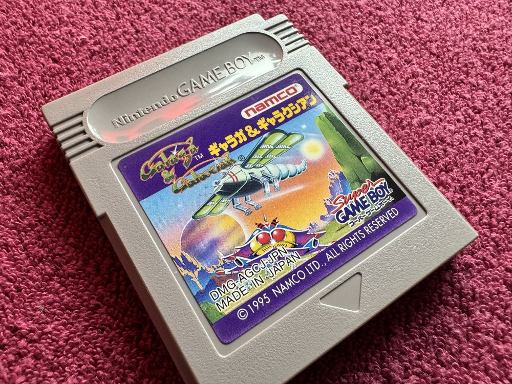 Galaga & Galaxian Game Boy CIB j. angielski Oryginalna gra Super stan