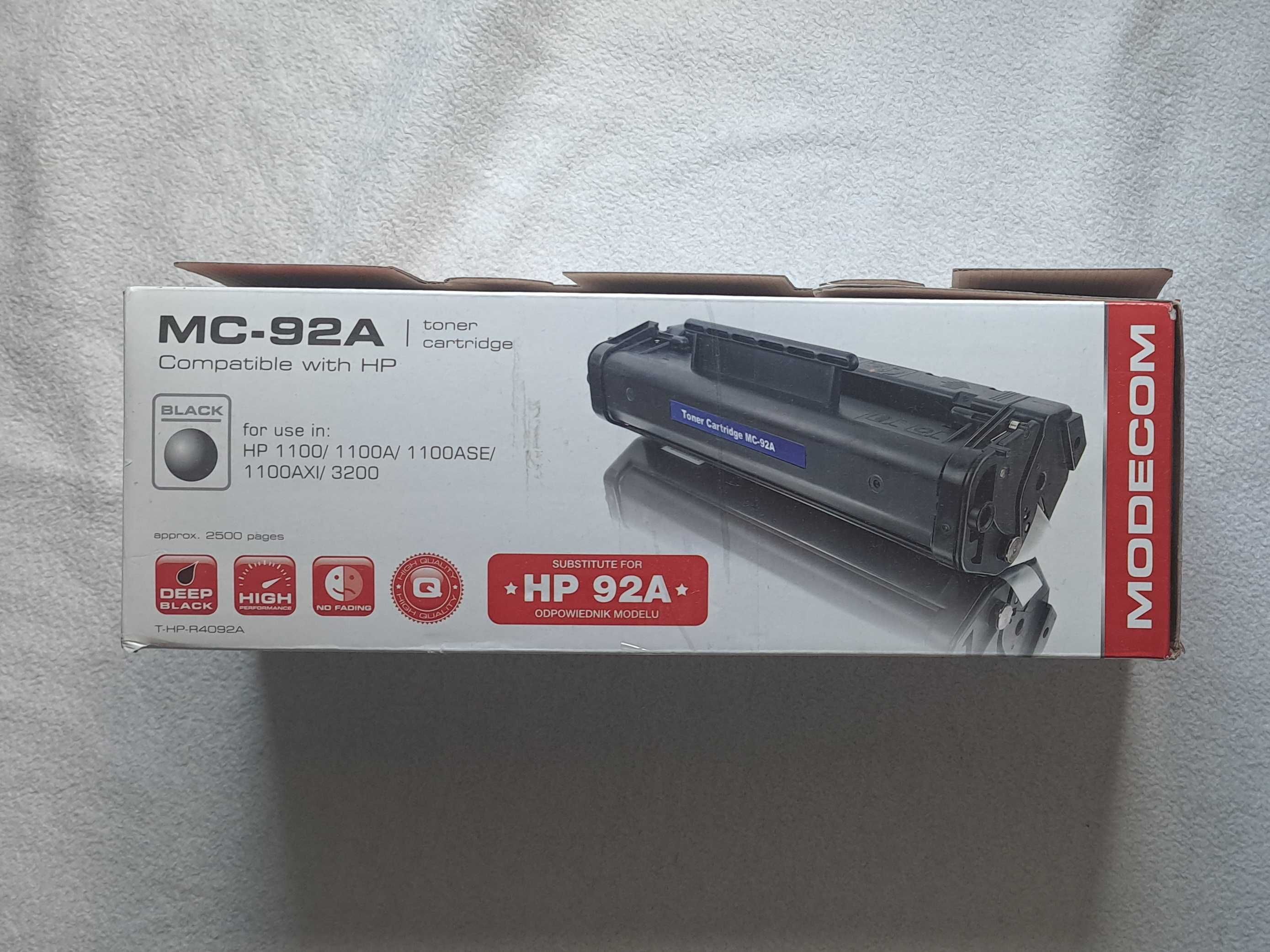 Toner Modecom MC-92A do HP 1100/1100A/1100ASE/1100AX/3200 - Czarny