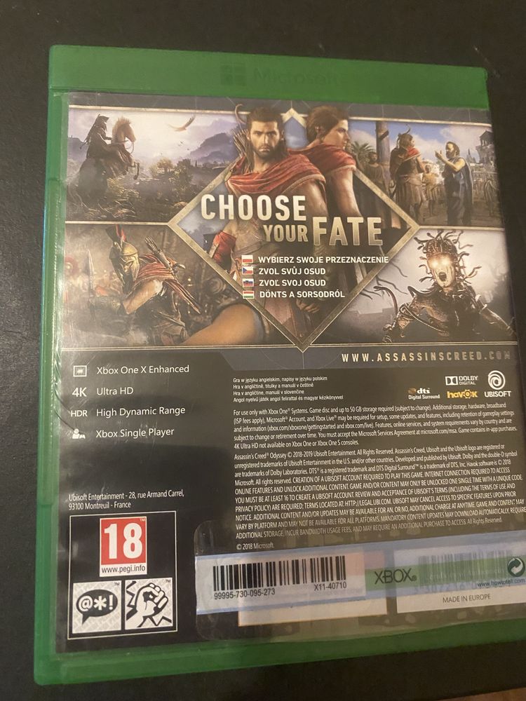 Assassin’s Creed Odyssey xbox one