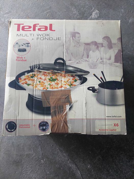 Duo Wok+Fondue Tefal