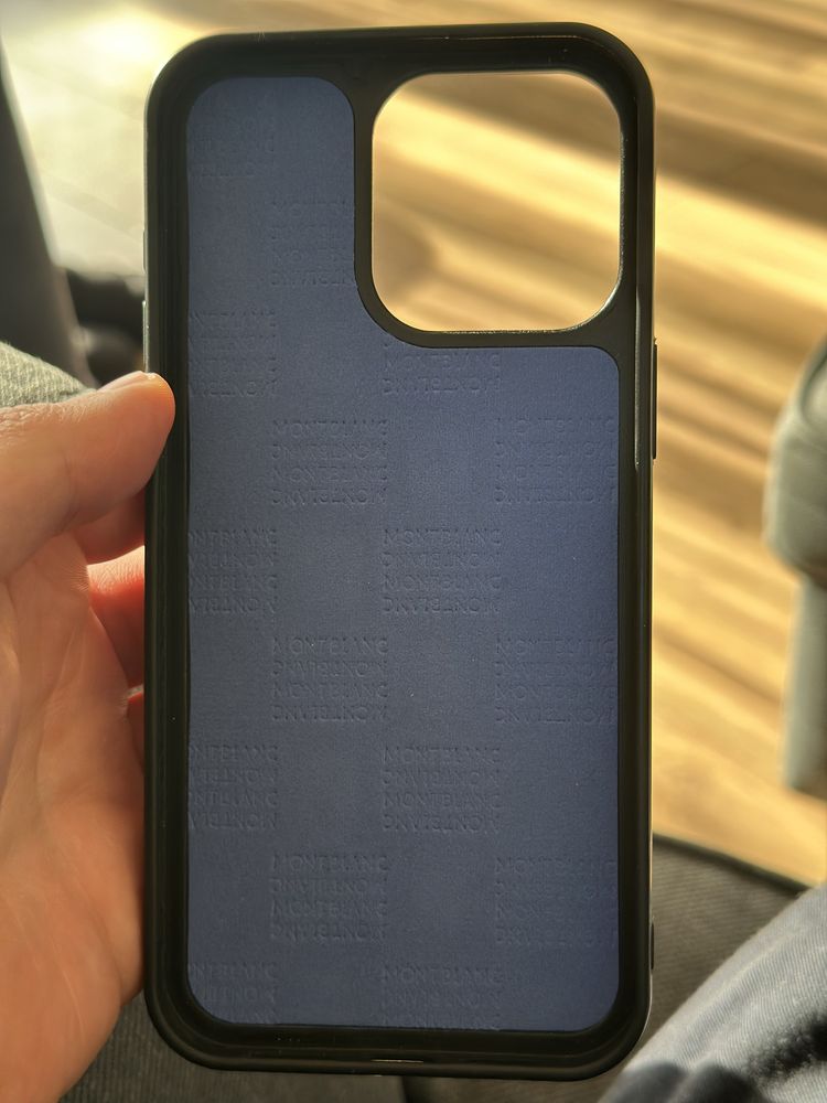 Montblanc Nowe luksusowe etui iphone 15 pro max jak carbon