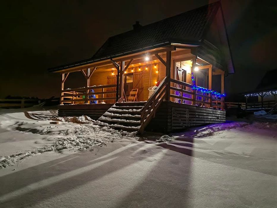Domki całoroczne Długoszówka pod Rzeszowem alpaki jacuzzi sauna basen