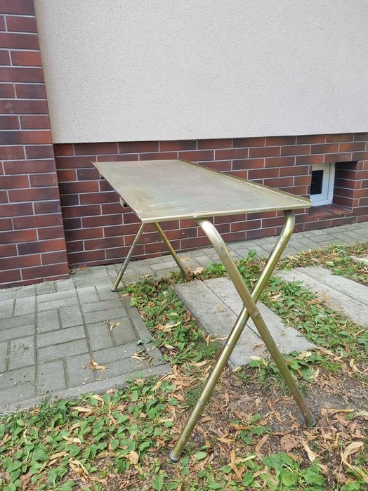 Stół roboczy , składany, stalowy DIY