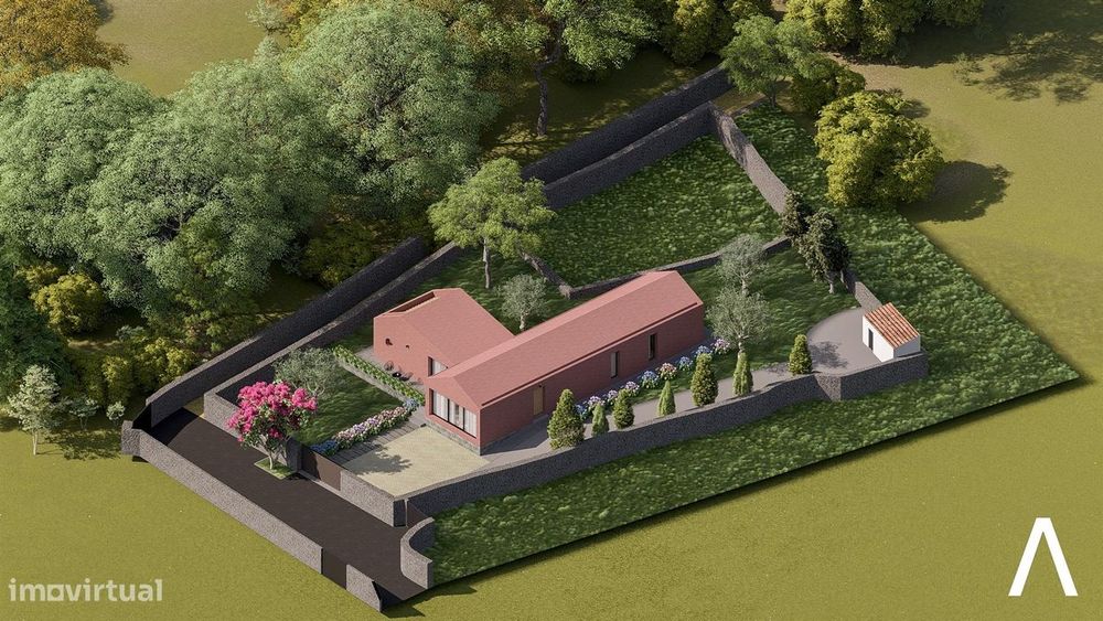 Terreno (com projecto) - Fenais da Luz