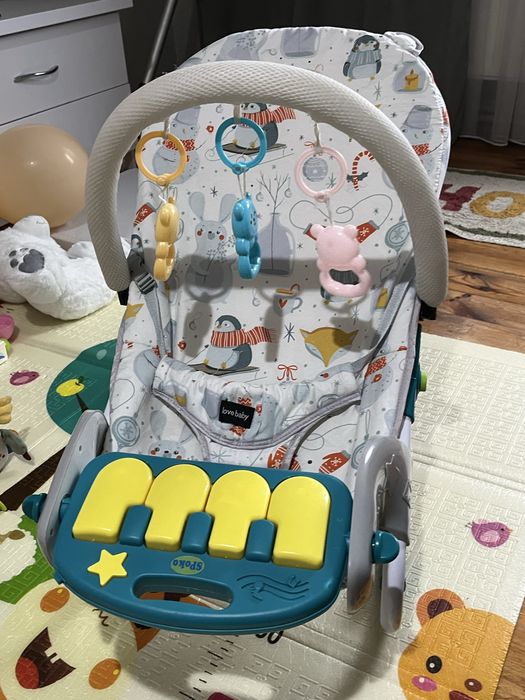 Шезлонг-гойдалка дитяча