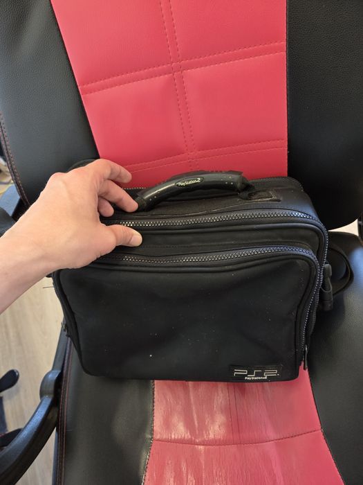 PS2 completa com mala PS2