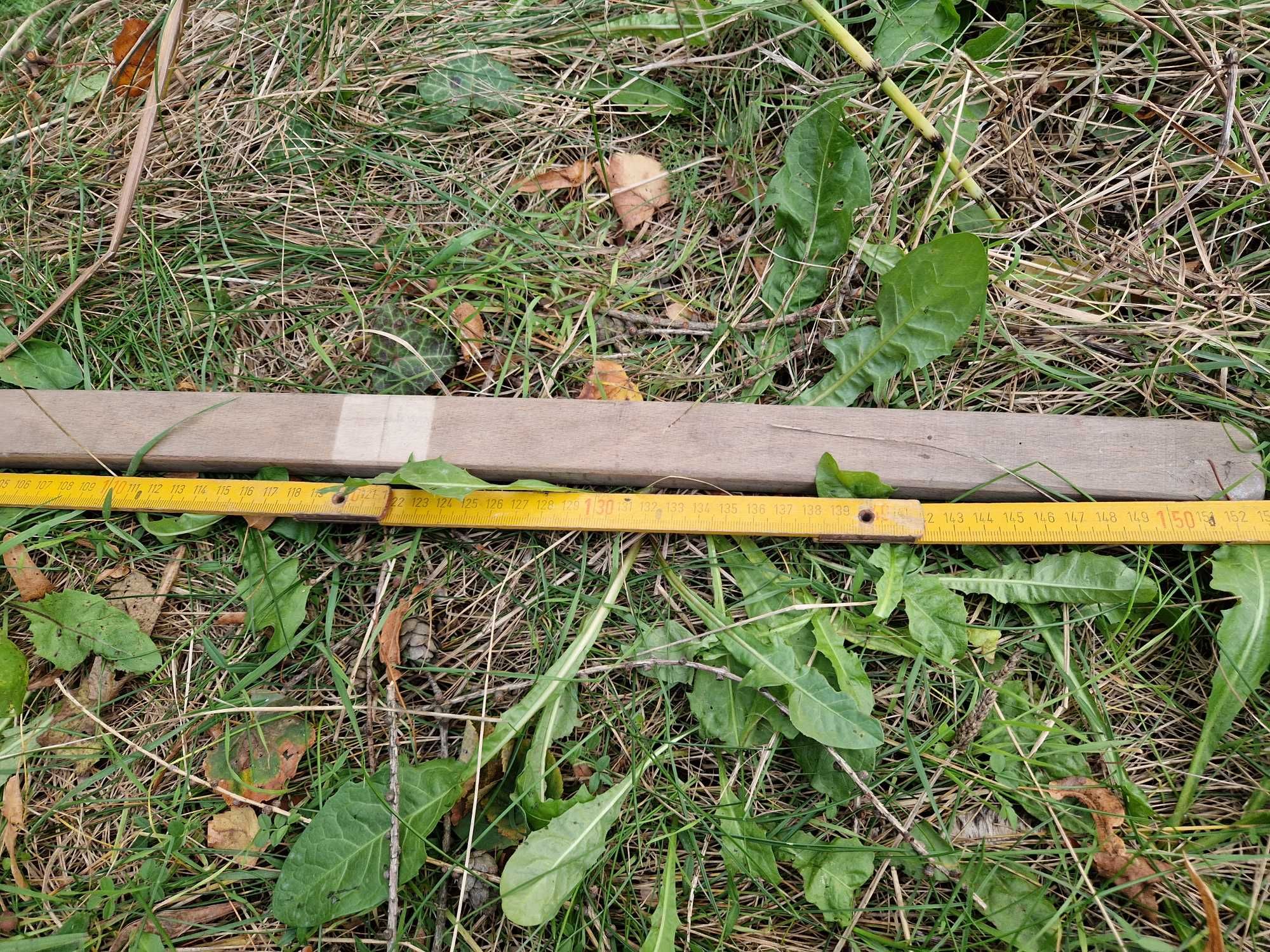 Stary sprawny kij hokejowy do hokeja na lód 153cm prosty Balzer Senior