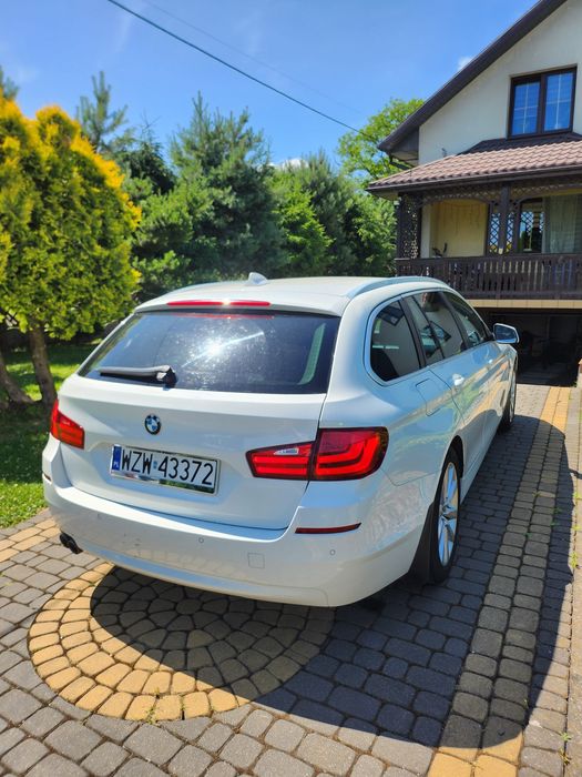 BMW 520d F11 265tys km biała perła super stan techniczny  !