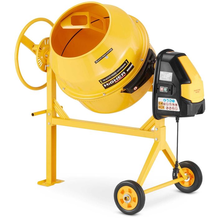 Betoniarka wolnospadowa mieszalnik HIGHER PROFESSIONAL 120 L 230V 650W