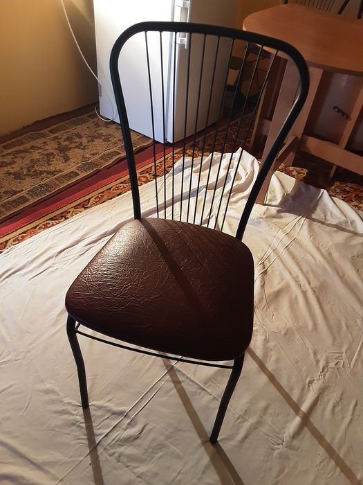 Стільці металеві, набір 6 штук