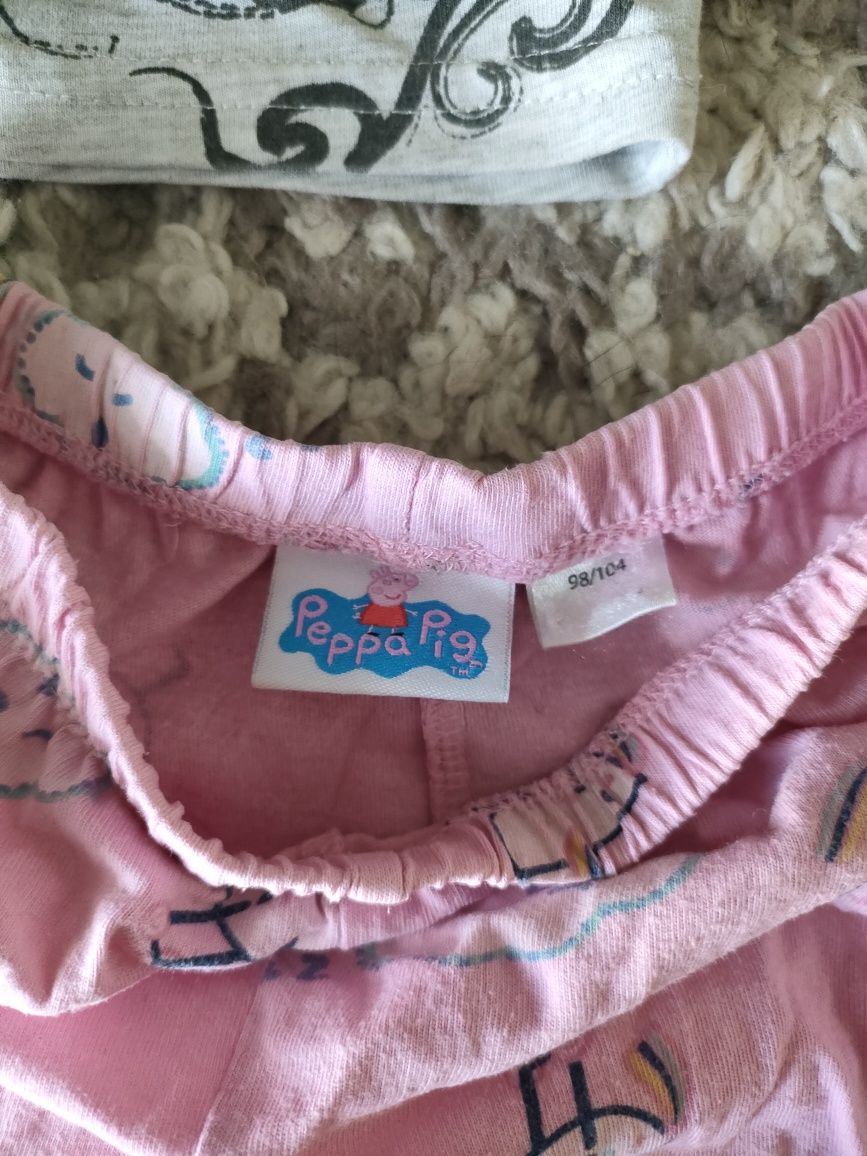 T shirt sukienka krótkie spodenki 3-4 lata