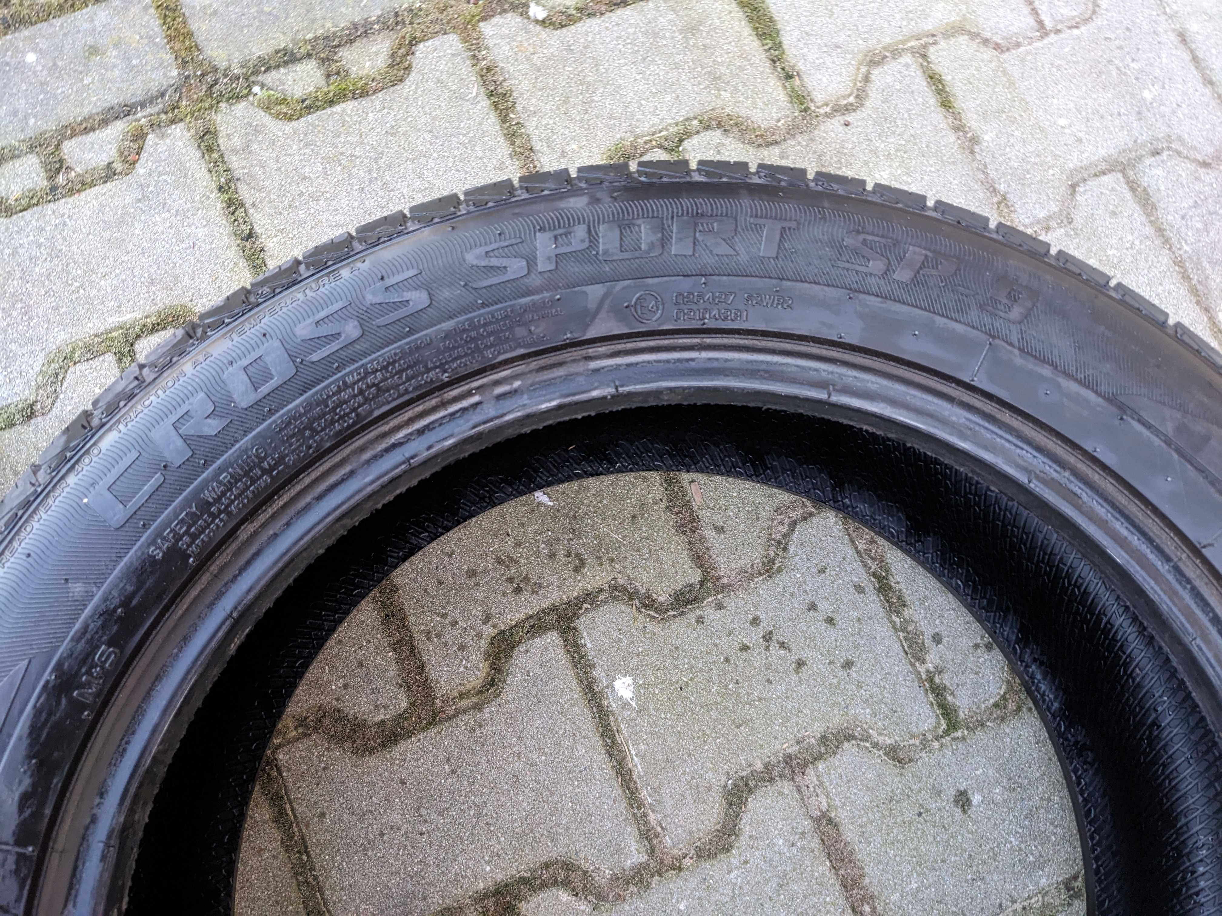 Opony Nankang Cross Sport SP-9 225/55R19 99Y R19 2022rok LATO (1700zł
